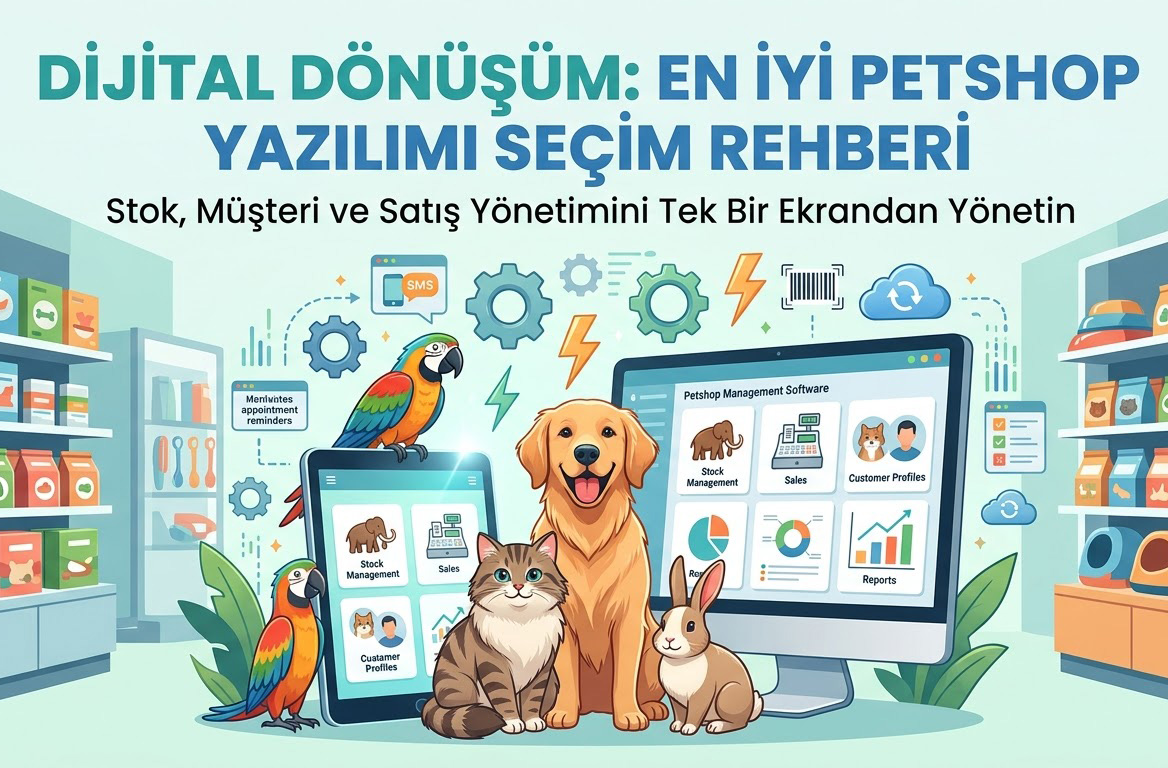 Petshop İşletmelerinde Dijital Dönüşüm: En İyi Petshop Yazılımı Nasıl Seçilir?
